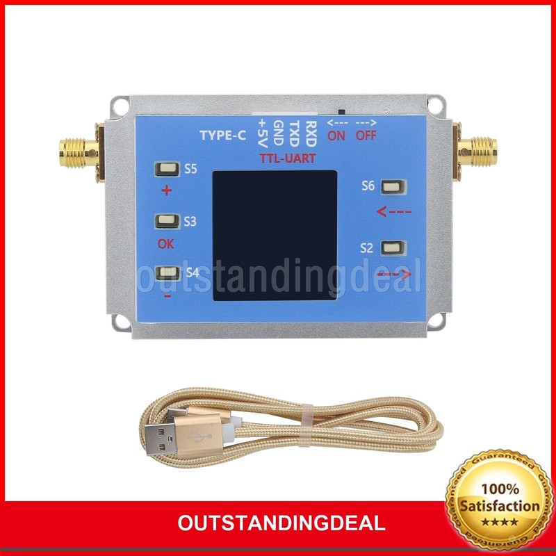 9K-8GHz Digital Programmable Controlled Attenuator Module 60dB TFT Display ot25