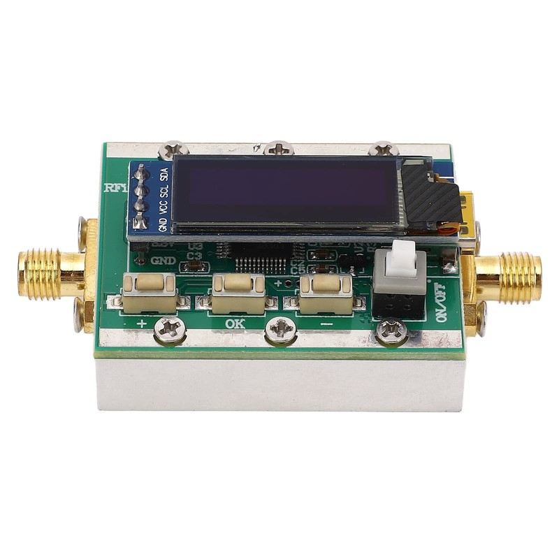 Hilitand 1-3800MHz Digital Attenuator 0-31dB 1dB Step RP SMA 5V CNC Shell