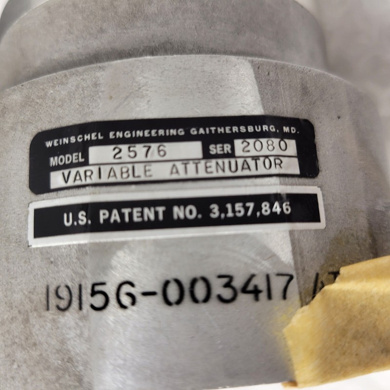 5985-00-246-8060 Variable Attenuator 5985002468060 | Model: 2576 gallery