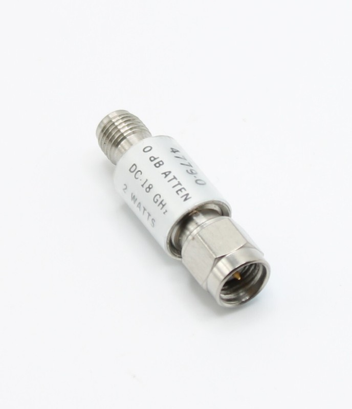 4779-0 Narda SMA In-Line Module RF Attenuator Co-Axial 18GHz 2W 5985-01-185-2387