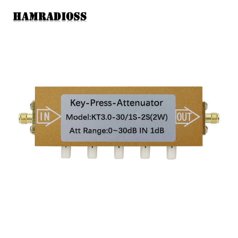 2W SMA-KK 0-30dB 0-3GHz RF Adjustable Attenuator Digital Step RF Attenuator NEW gallery