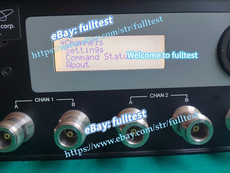 1pcs Aeroflex, API Weinschel Programmable Attenuator 8321-B6-04-FNG -fulltest gallery