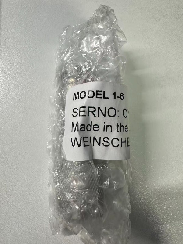 weinschel 1-6 Attenuator, Fixed, 0 to 12.4 GHz, 6 dB, 5 W, Type N (F/M)