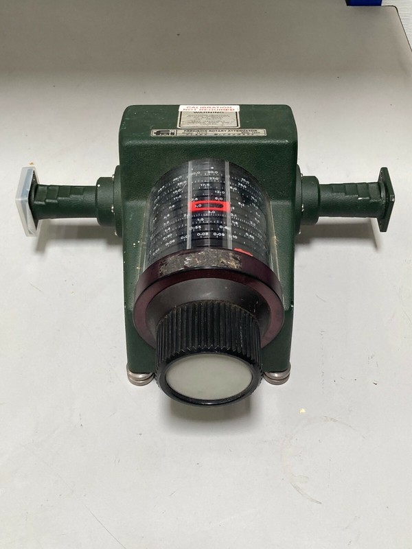 FMI Flann Microwave Waveguide Precision Rotary Attenuator Model 17110 - Variable gallery