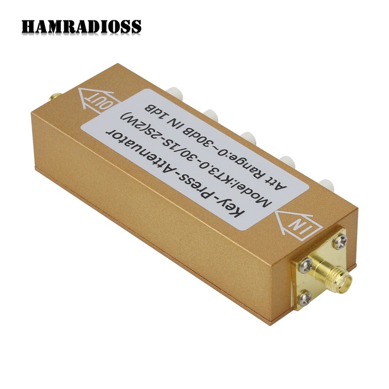 2W SMA-KK 0-30dB 0-3GHz RF Adjustable Attenuator Digital Step RF Attenuator NEW gallery