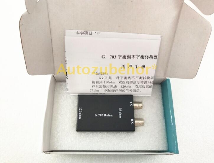 G.703 Balanced Unbalanced Converter 75ohm To 120ohm Signal Converter Brand New gallery