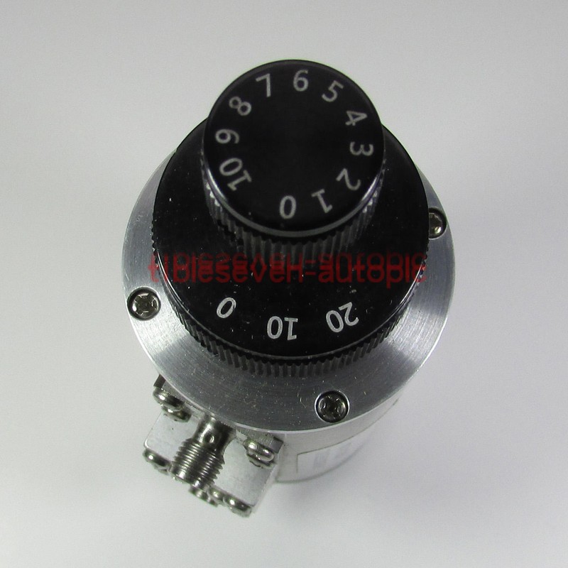 1PC Used DC-2GHz 0-30dB 1dB stepper 2W SMA RF manual step attenuator 50DR-055 gallery