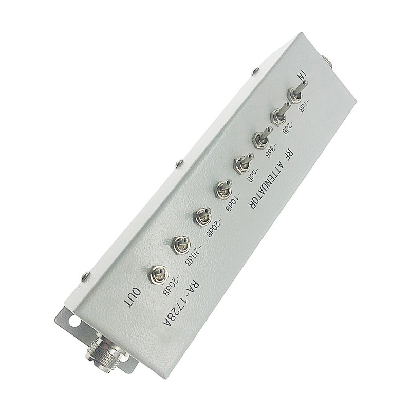 1X for Ham Radio Transmitter DC to250MHZ VARIABLE/ STEP 0-82DB ATTENUATOR