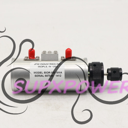 USED 50DR-055 DC-2GHz 0-30dB 1dB stepper 2W SMA RF manual step attenuator /RS