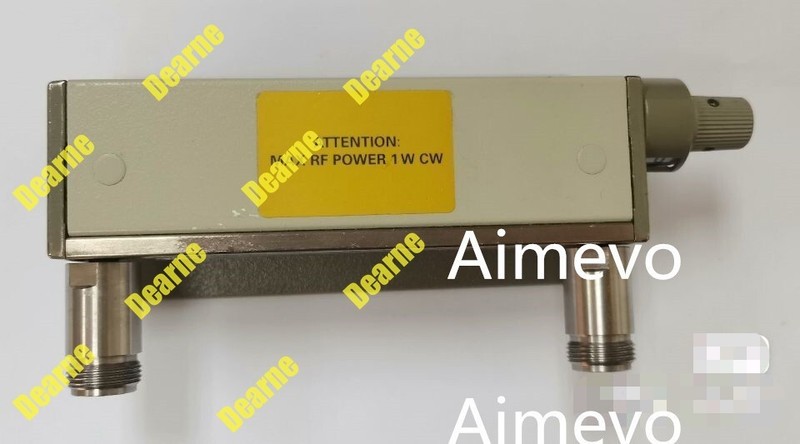 HP Agilent 8496A Manual Step Attenuator, DC- 4GHz, 0-110dB, 10dB Step gallery