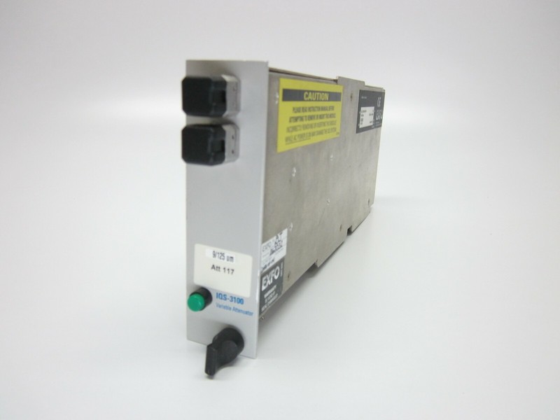 EXFO IQS-3100 IQS3100-NS298-1, 9/125um, 1200-1650nm Variable Attenuator Module