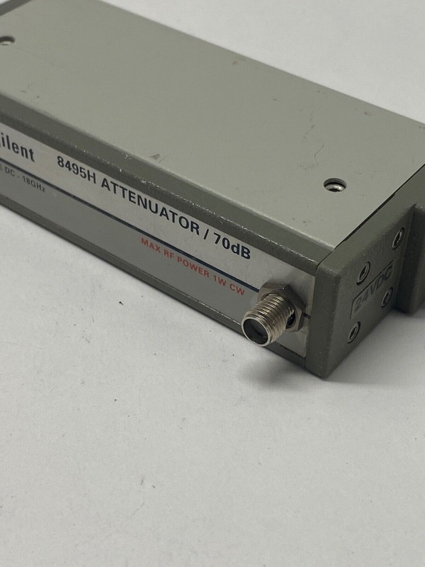 Agilent 8495H Programmable Step Attenuator, 18 GHz, 0-70 dB gallery
