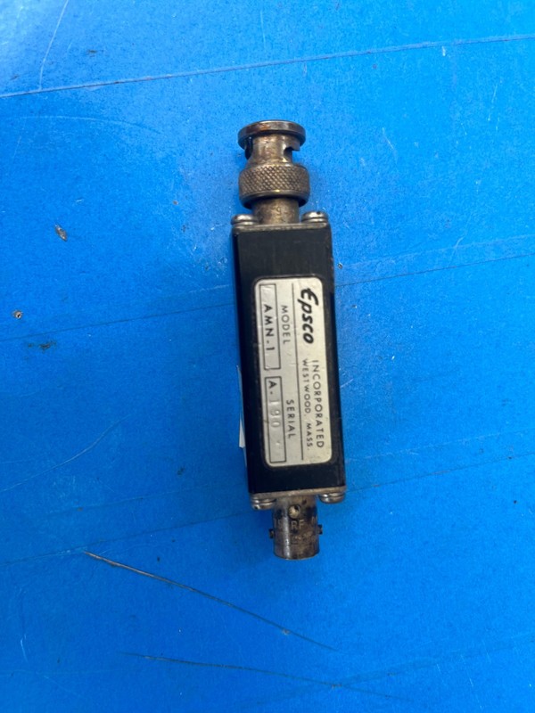 5Q Epsco Incorporated Model AMN-1 Impedance Matching Network RF 50-91 OHM