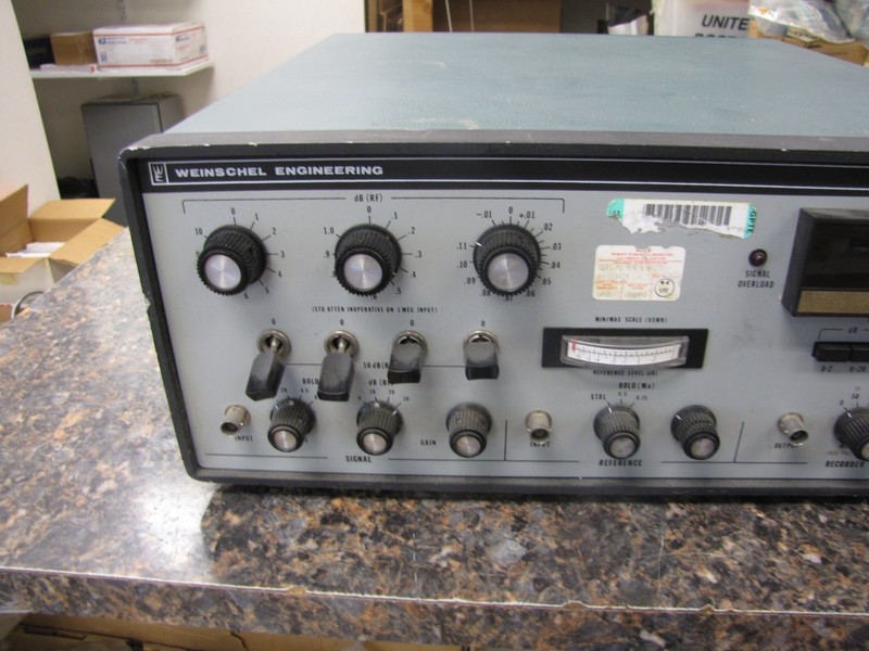 Vintage Weinschel Engineering 1801A Stabilized RF Ratio Meter gallery