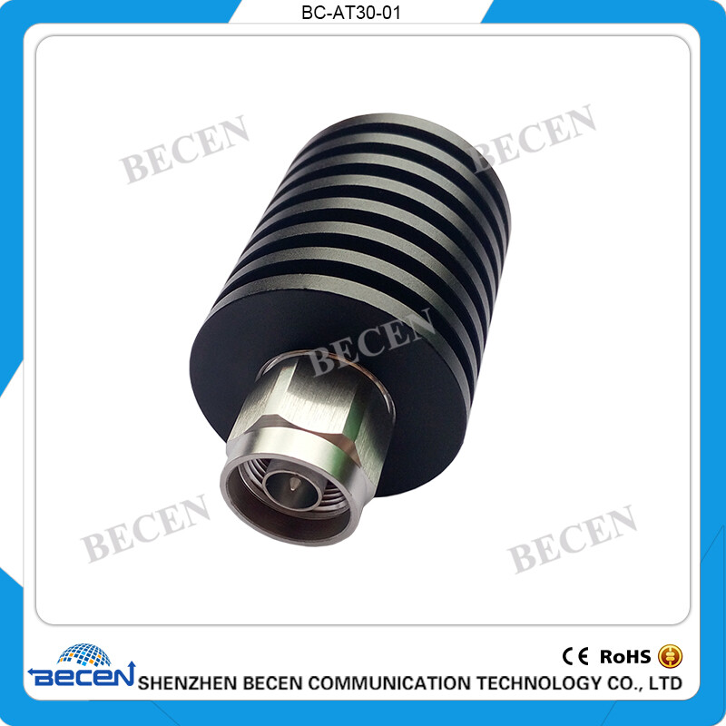 rf Attenuator 30W N 15dB Attenuator Plug male to Jack female 30 Watt DC-3Ghz gallery