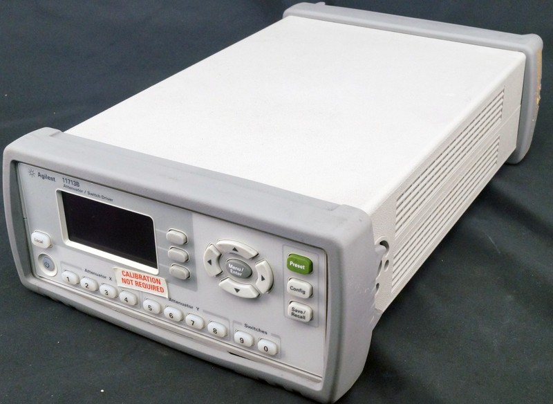 HP – Agilent – Keysight 11713B LXI-Compliant Attenuator/Switch Driver Lot L