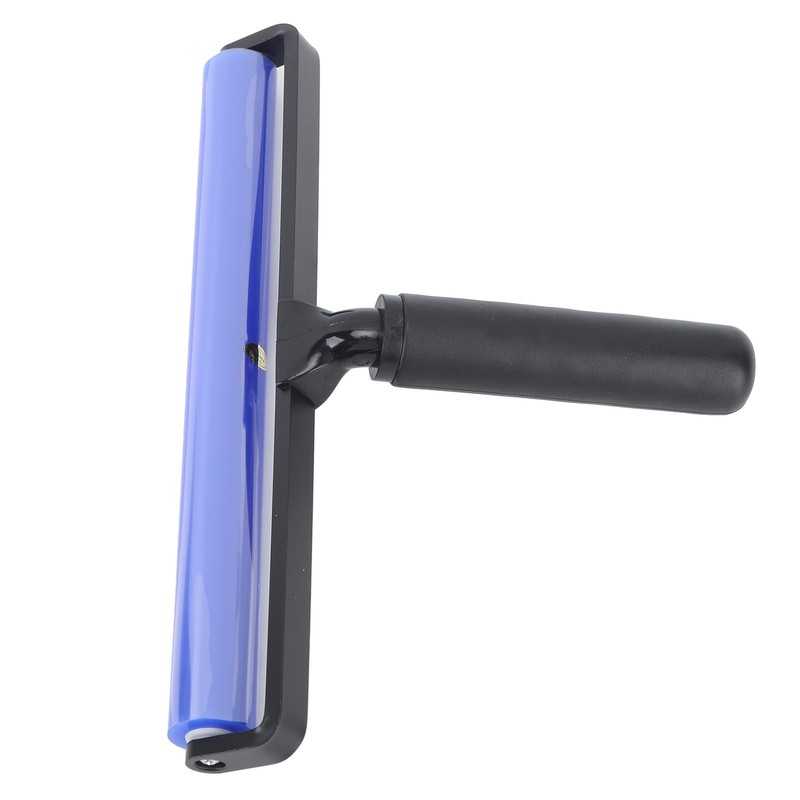 (10in)High Adhesion Blue Silicone Dust Roller Manual Dust Removal Roller US gallery