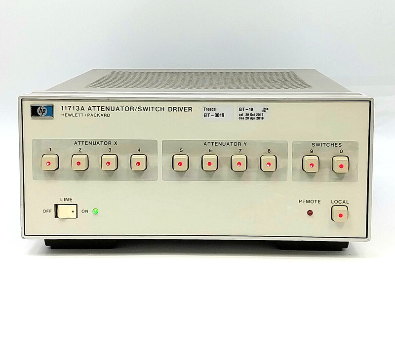 HP (Agilent) 11713A Attenuator / Switch Driver (S/N: 2223A02133) Clean & Tested