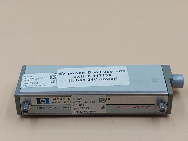 HP 8494G attenuator 11dB DC-18GHz