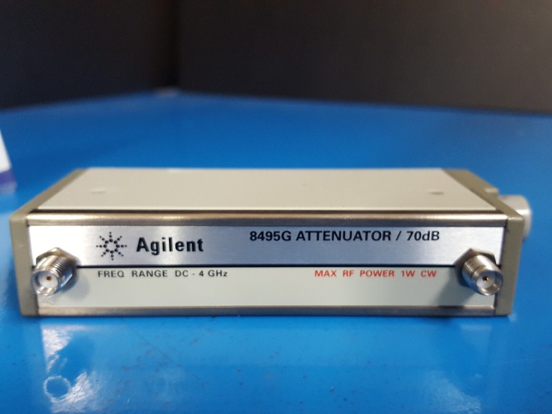 Agilent 8495G: Program Step Attenuator DC-4Ghz 70 dB (Opt. 002 011) - 0460 gallery