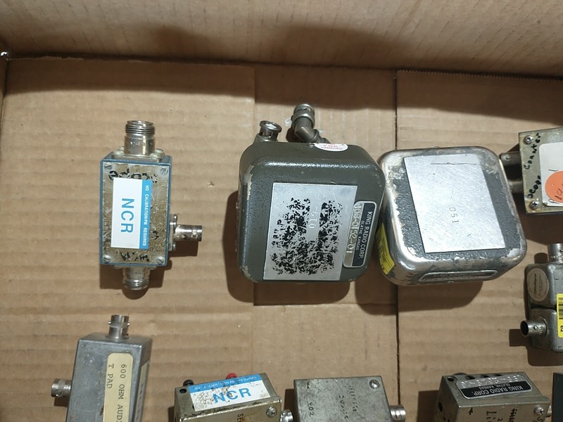 Lot of (10) Variable Attenuators And Testing Connection Blocks gallery