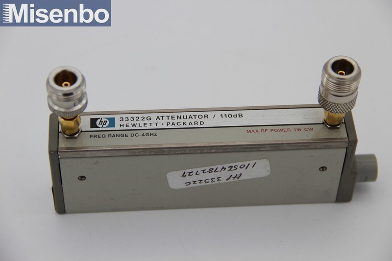 Used HP Agilent 33322G Programmable Step Attenuator 110dB DC-4 GHz