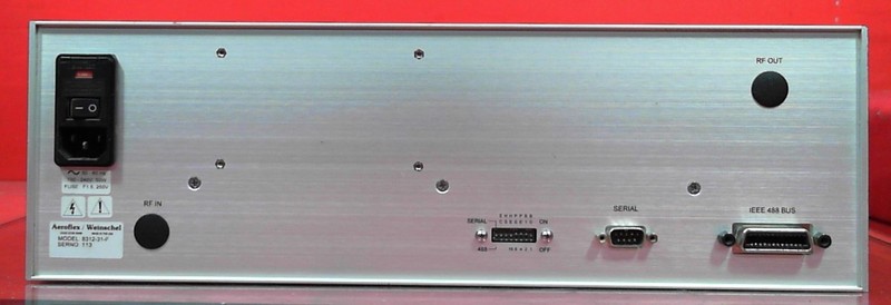 Aeroflex 8312-31-F High Powered Programmable Attenuator 2 Channel DC-13 GHz gallery
