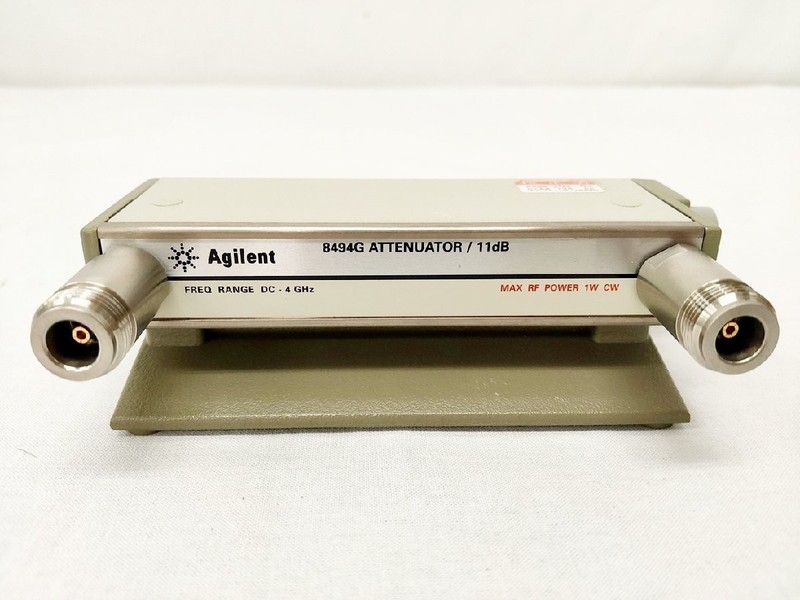 Agilent 8494G‑001 4GHz 11dB Programmable Step Attenuator Tested Working