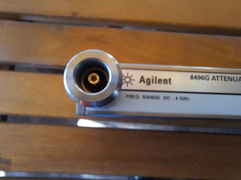 8496G Agilent / HP Programmable Step Attenuator DC-4GHz 110dB N Female gallery