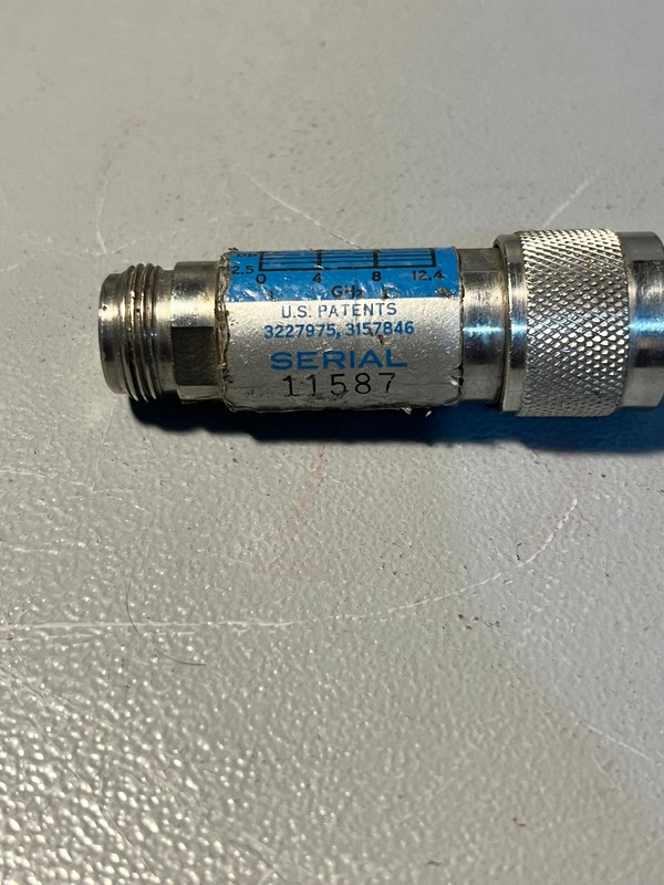 HP 8491A Coaxial RF Attenuator 3 dB DC-12.4 GHz gallery