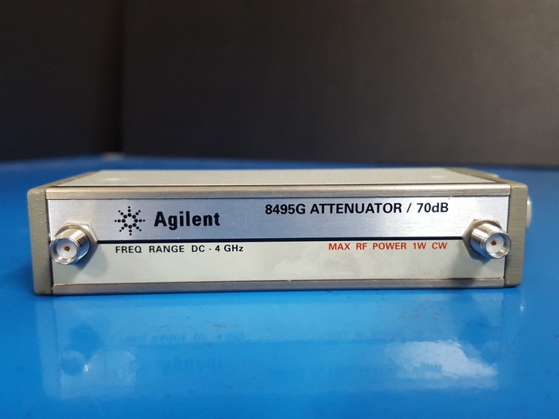 Agilent 8495G: Program Step Attenuator DC-4Ghz 70 dB (Opt. 002 011) - 3345 gallery