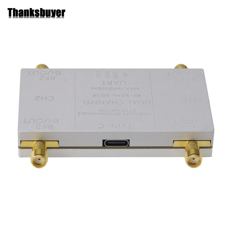 RF-8GHz-60DB Programmable Attenuator + Type-C Cable + Offline Main Control Board gallery