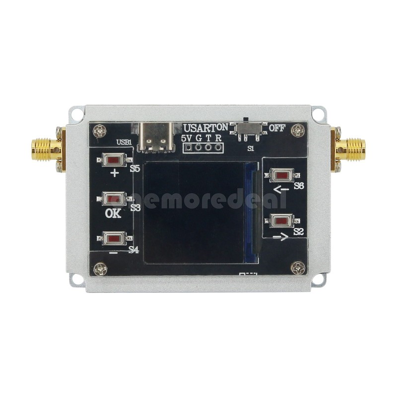 DC-8GHz/3GHz Digital Programmable Attenuator CNC Isolation Attenuator 1.3" TFT gallery