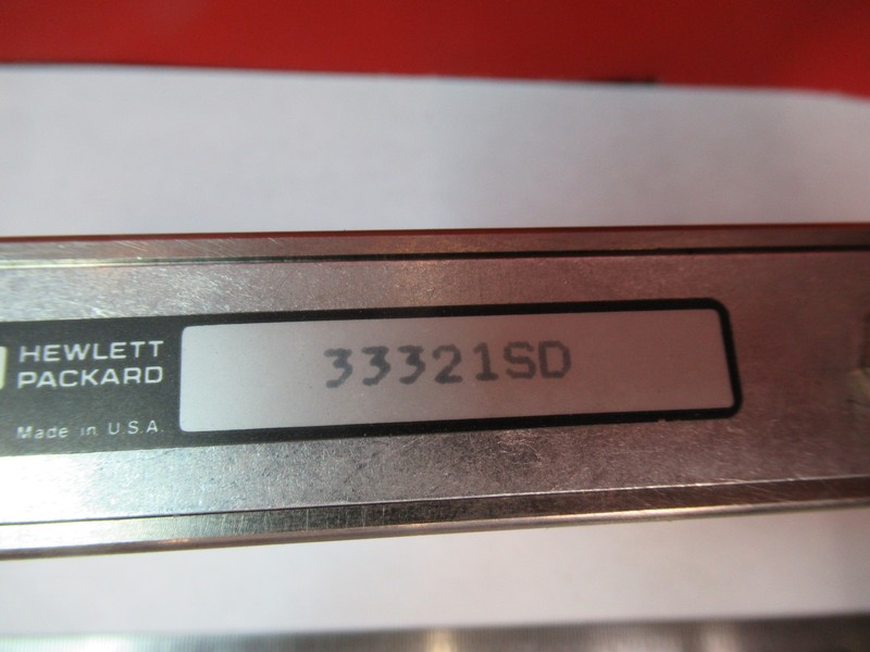 HP 33321SD VARIABLE ATTENUATOR HEWLETT PACKARD MICROWAVE FREQUENCY RF IL-6-C gallery