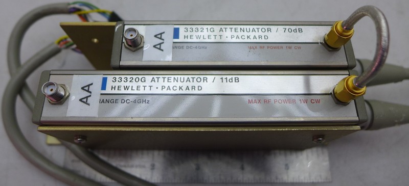Attenuator Set Agilent/HP 33320G(8494G) and 33321G(8495G) w/Viking Cables #5 gallery