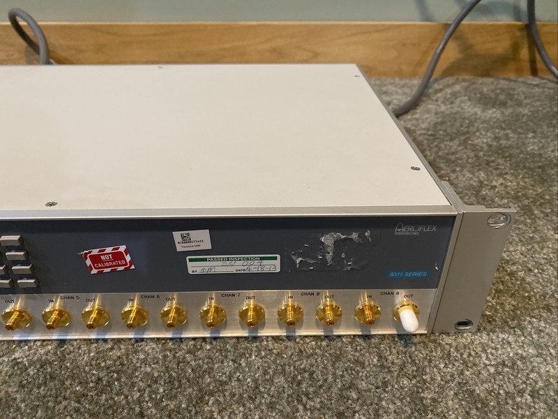 AEROFLEX 6930 PROGRAMMABLE ATTENUATOR DC - 6 GHz, 103 dB/1dB gallery