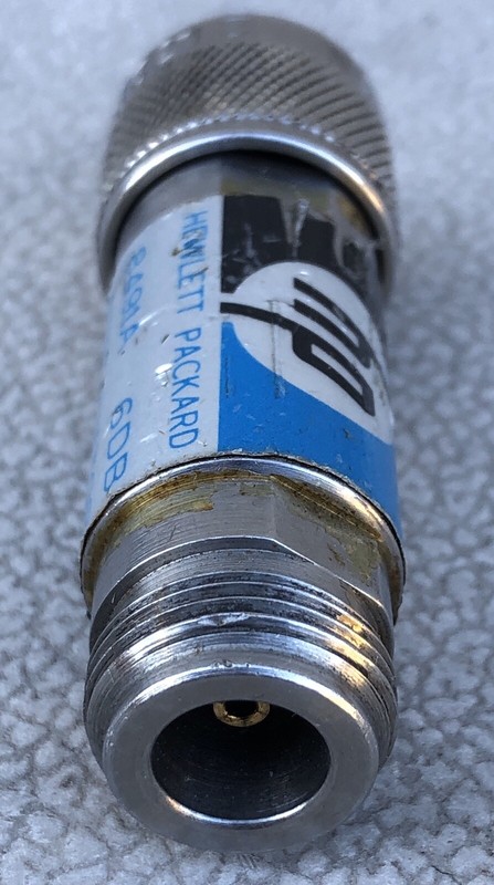 HP 8491A 6dB Attenuator DC-12.4GHz N Type gallery