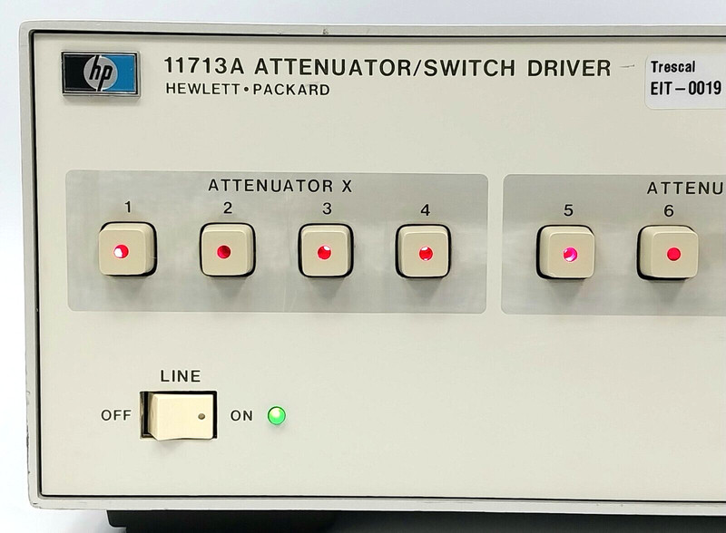 HP (Agilent) 11713A Attenuator / Switch Driver (S/N: 2223A02133) Clean & Tested gallery