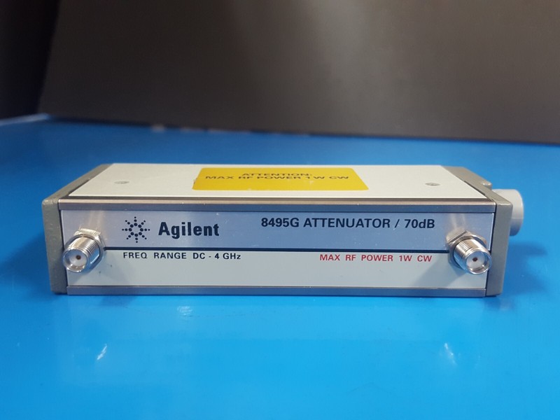 Agilent 8495G: Program Step Attenuator DC-4Ghz 70 dB, W/Opt. 002 011 (4117) gallery