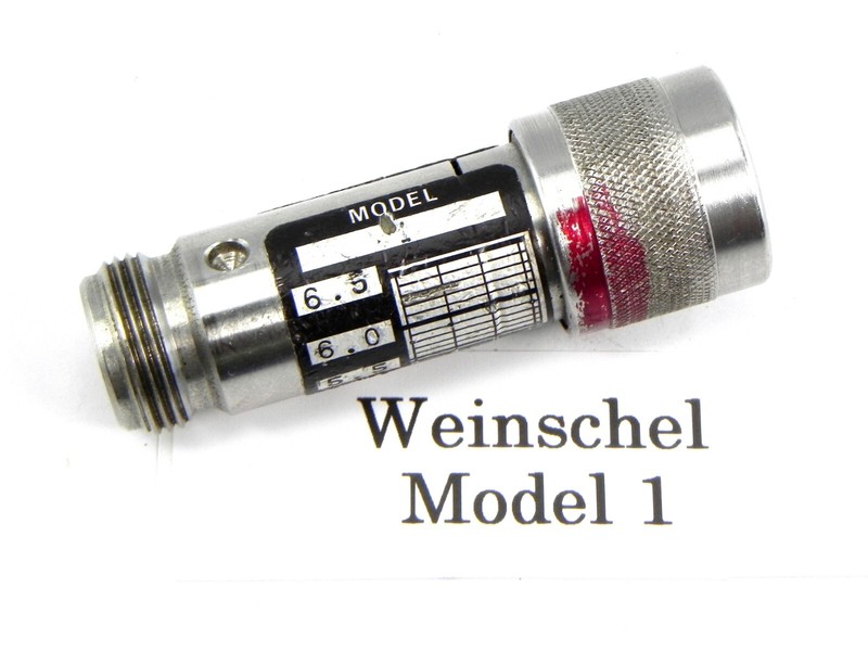 Weinschel Model 1 Attenuator, 6 db, DC – 12.4 Ghz , N Connectors