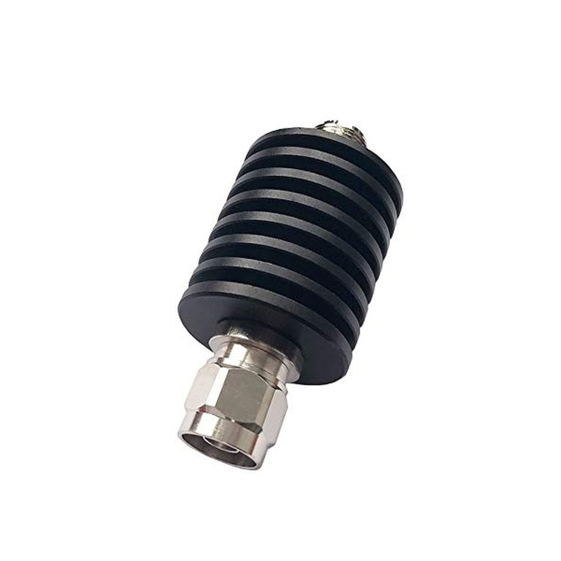 BECEN 6DB 25W N Attenuator, 25 Watt 50 Ohm Attenuator DC to 3Ghz ， Fixed