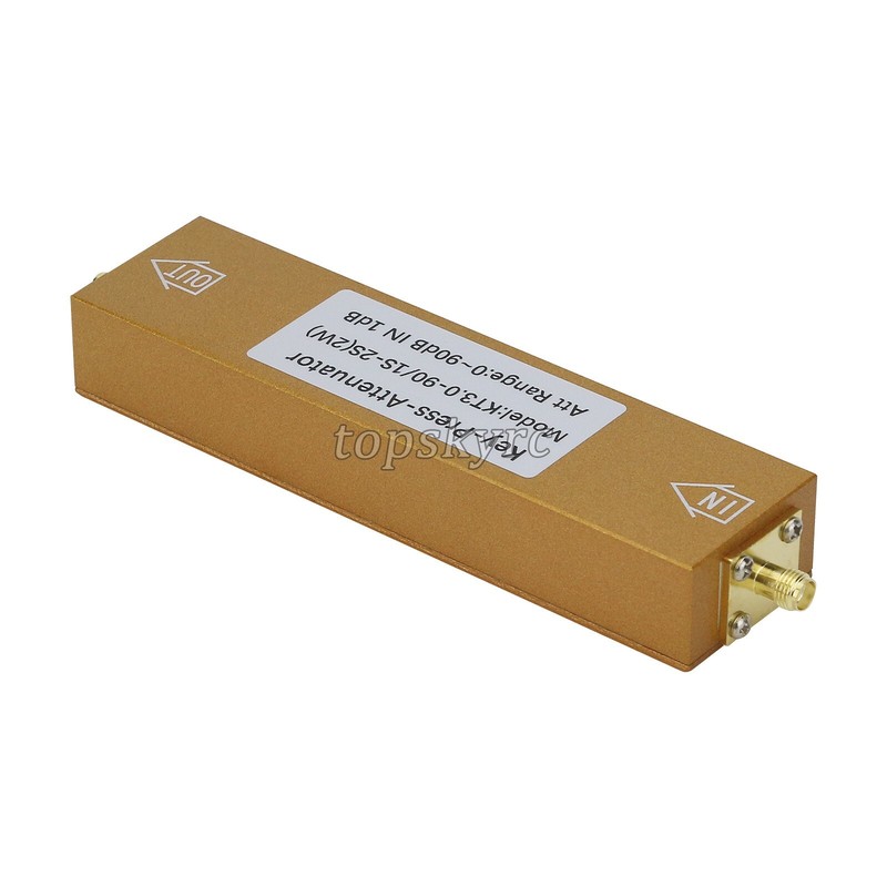 2W SMA - KK 0-90dB 0-3G RF Adjustable Attenuator Digital Step RF Attenuator tops gallery