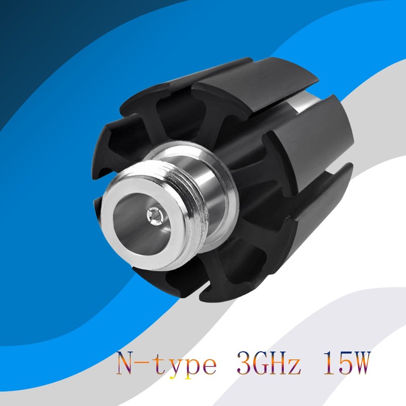 Bidirectional 15W N-Type M-F 50Ω DC-3GHz 10dB Fixed RF Microwave Attenuator