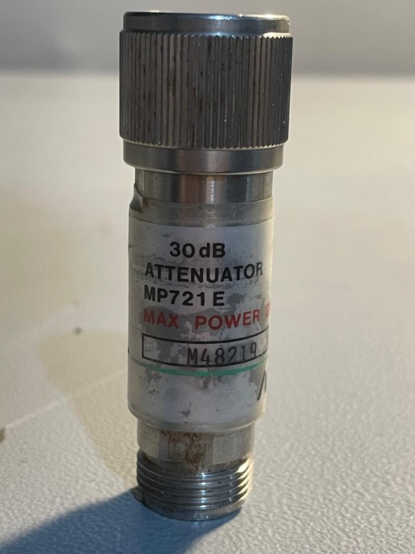 Anritsu 30dB Attenuator MP721E - 2 W Max Power