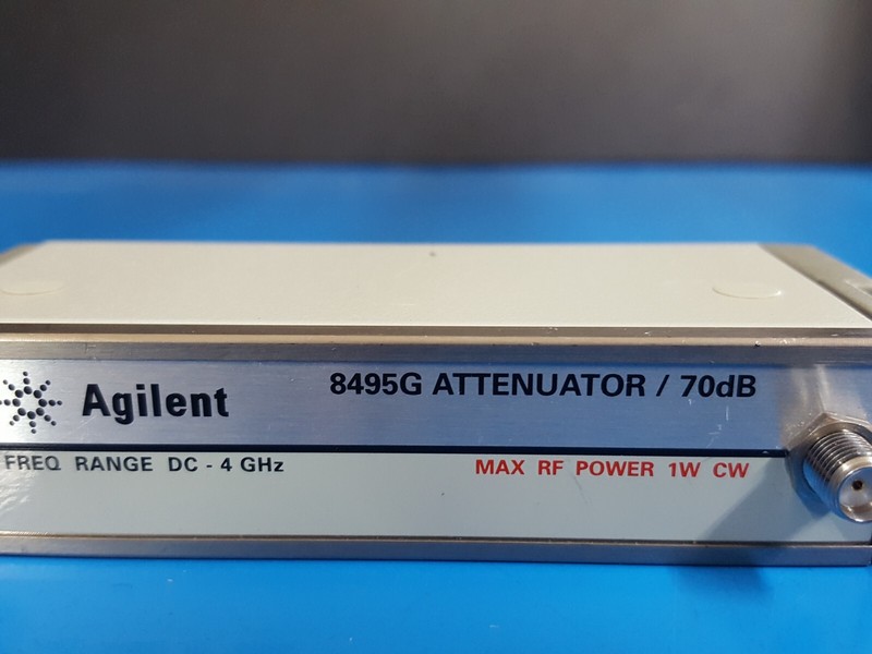 Agilent 8495G: Program Step Attenuator DC-4Ghz 70 dB, W/Opt. 002 (0588) gallery