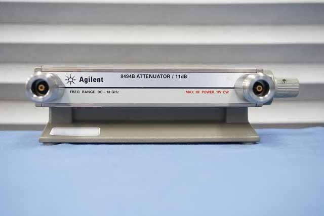 Agilent 8494B Manual Step Attenuator KEYSIGHT DC-18GHz 0-11dB 1dB step Working