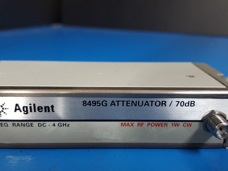 Agilent 8495G: Program Step Attenuator DC-4Ghz 70 dB (Opt. 002 011) - 0140 gallery