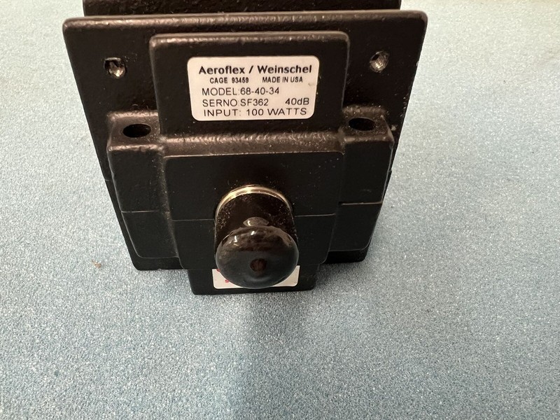 Aeroflex/Weinschel 68-40-34 100 Watt 40dB Attenuator gallery