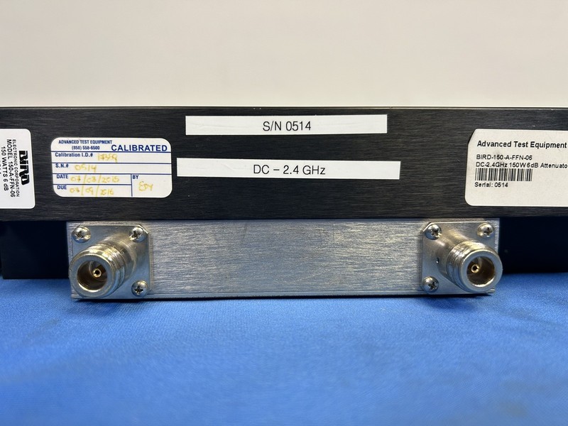 Bird 150-A-FFN-06 Bi-Directional Attenuator | DC-2.4GHz 150W gallery