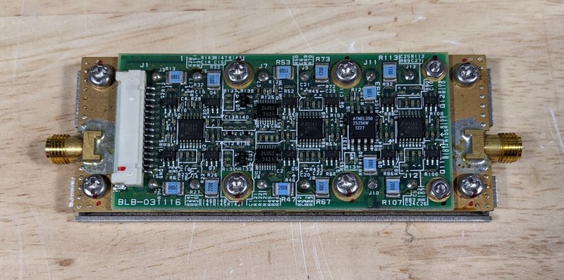 Advantest THK093 6GHz Electronic RF Attenuator Module gallery